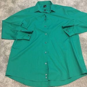 JF J.Ferrar Slim Fit Button Down Shirt